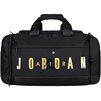 Amazon | Nike Jordan Air Velocity ダッフルバッグ, ブラック, S